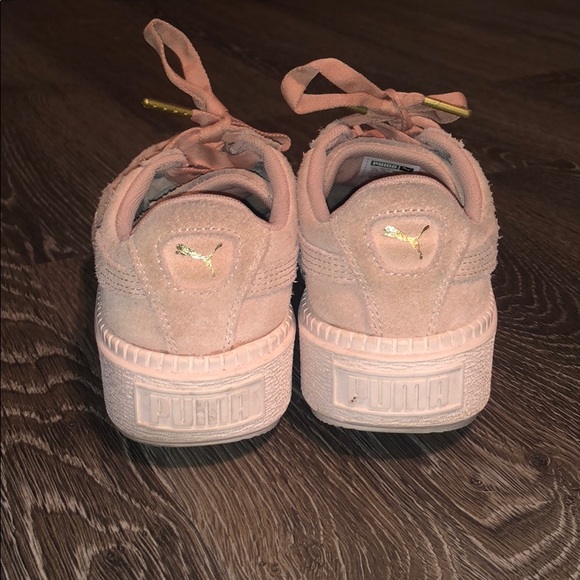 Chunky suede Pumas - Picture 5 of 8